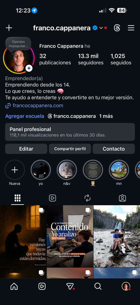 Franco Cappanera after